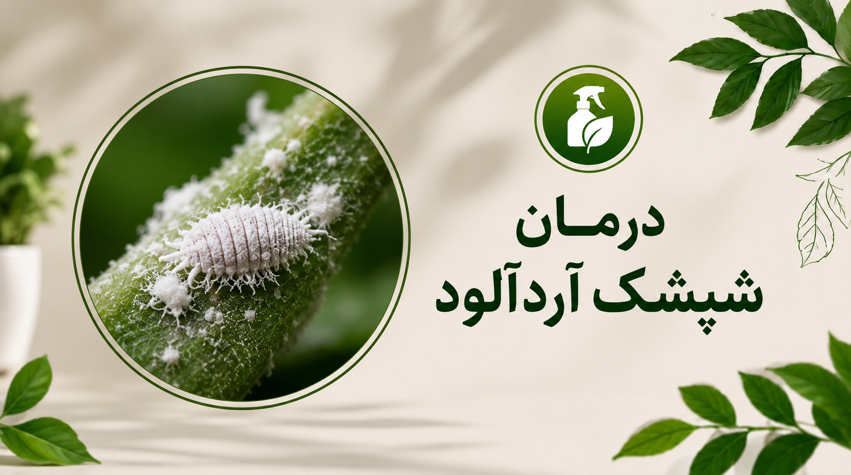 درمان شپشک آرد آلود