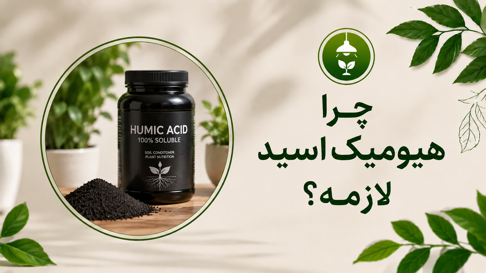 چرا مصرف هیومیک اسید مفید و لازمه؟